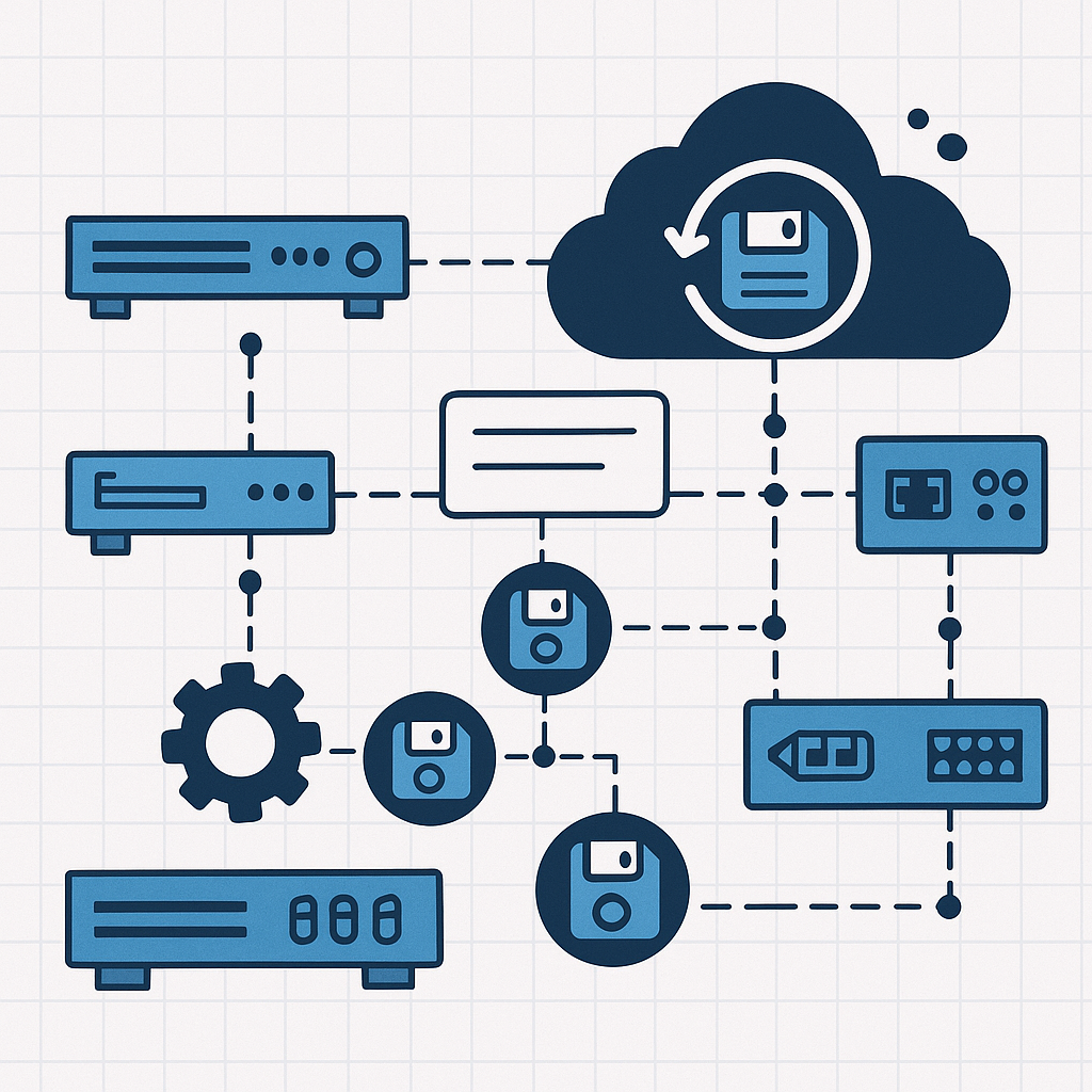 Network Devices Automatic Backup Solution Architecture